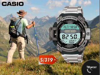 Casio 行山錶 SGW-300HD-1A 高度氣壓溫度多功能 登山錶 男裝手錶 G-Shock Seiko for sale64244115730817110