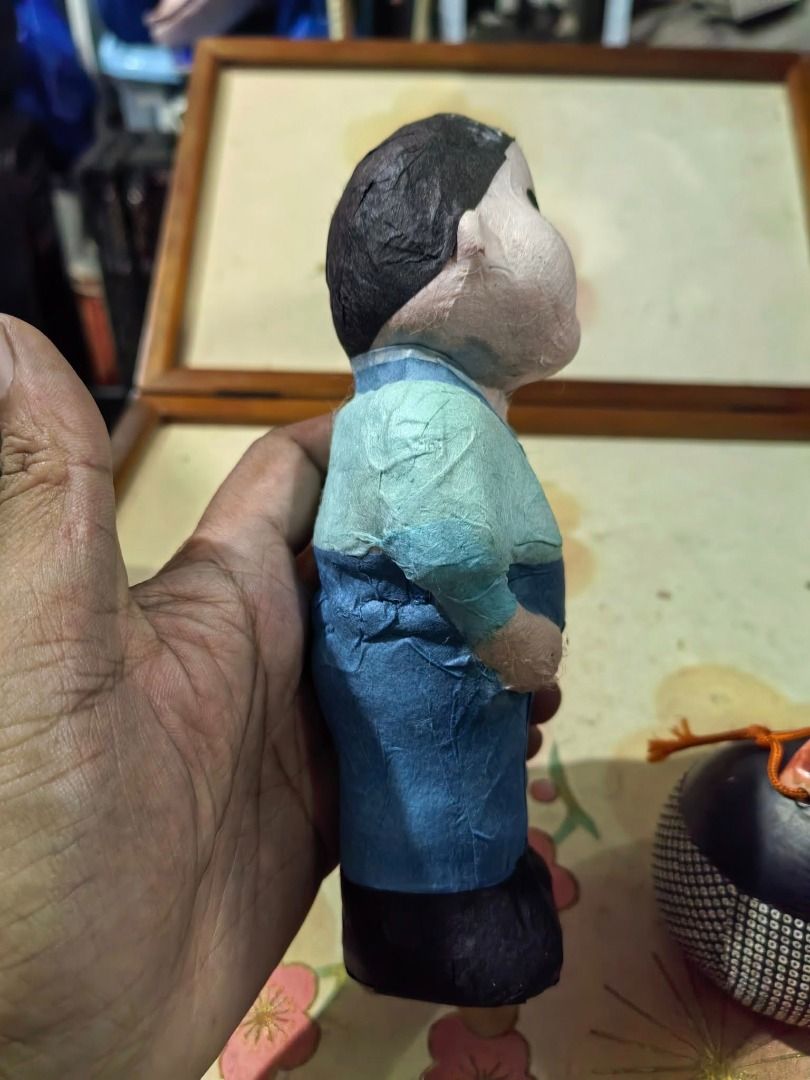 Ceramic Bell Chime and Paper Mache Figure (Category: Other Home Decor) located in Cebu City. Submitted by dudes_villanueva (Listing ID 1390290032, Image 2). Description: Ceramic Bell Chime and Paper Mache Figure 📌Sold as is.