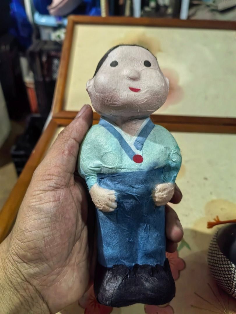 Ceramic Bell Chime and Paper Mache Figure (Category: Other Home Decor) located in Cebu City. Submitted by dudes_villanueva (Listing ID 1390290032, Image 3). Description: Ceramic Bell Chime and Paper Mache Figure 📌Sold as is.