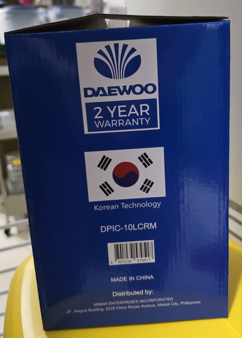 Daewoo Portable Electric Cooking Pot (Category: Cookers) located in Pasay City. Submitted by glc08 (Listing ID 1390240961, Image 2). Description: .
