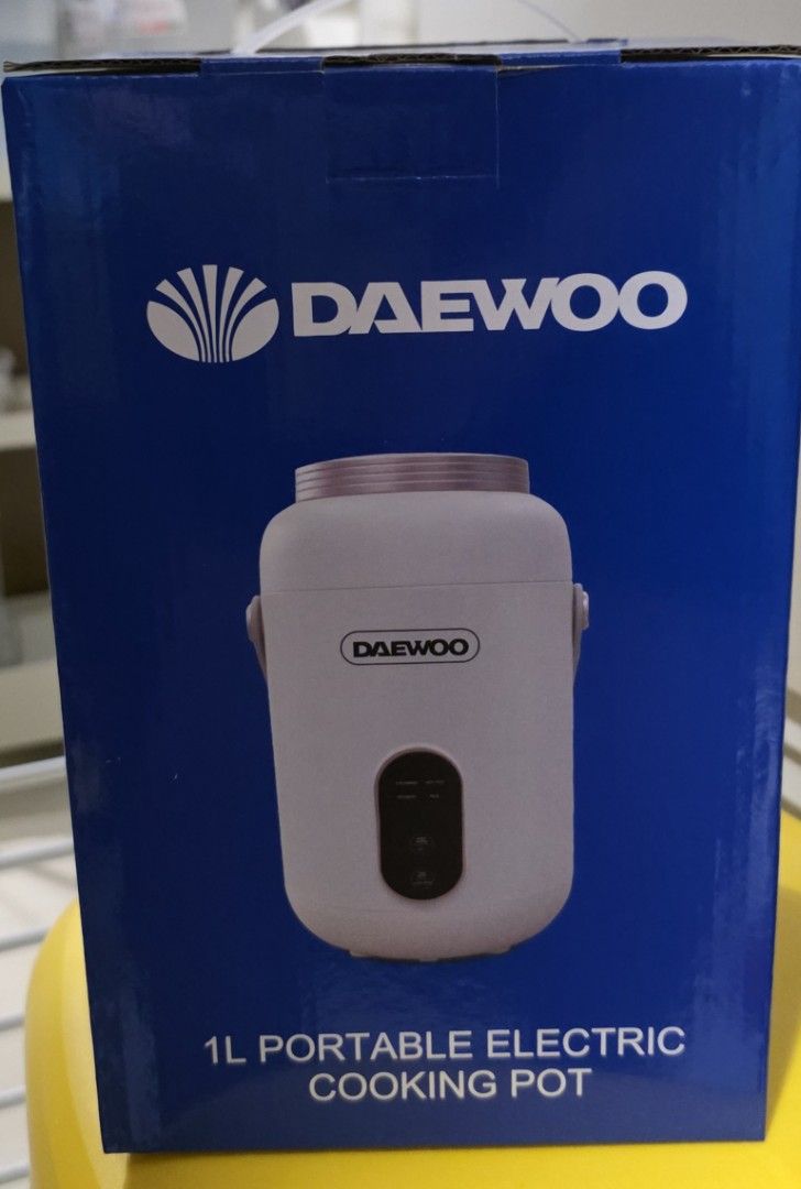 Daewoo Portable Electric Cooking Pot (Category: Cookers) located in Pasay City. Submitted by glc08 (Listing ID 1390240961, Image 1). Description: .