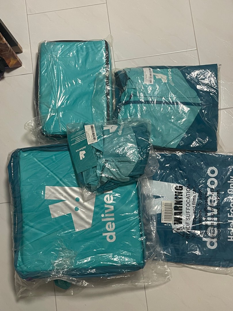 Deliveroo Rider Kit Bundle bicycle (L size), Sports Equipment, Bicycles ...