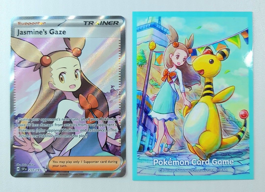 jasmine's gaze pokemon card Jasmine's Gaze - Extended Artwork PSA Case main image 1