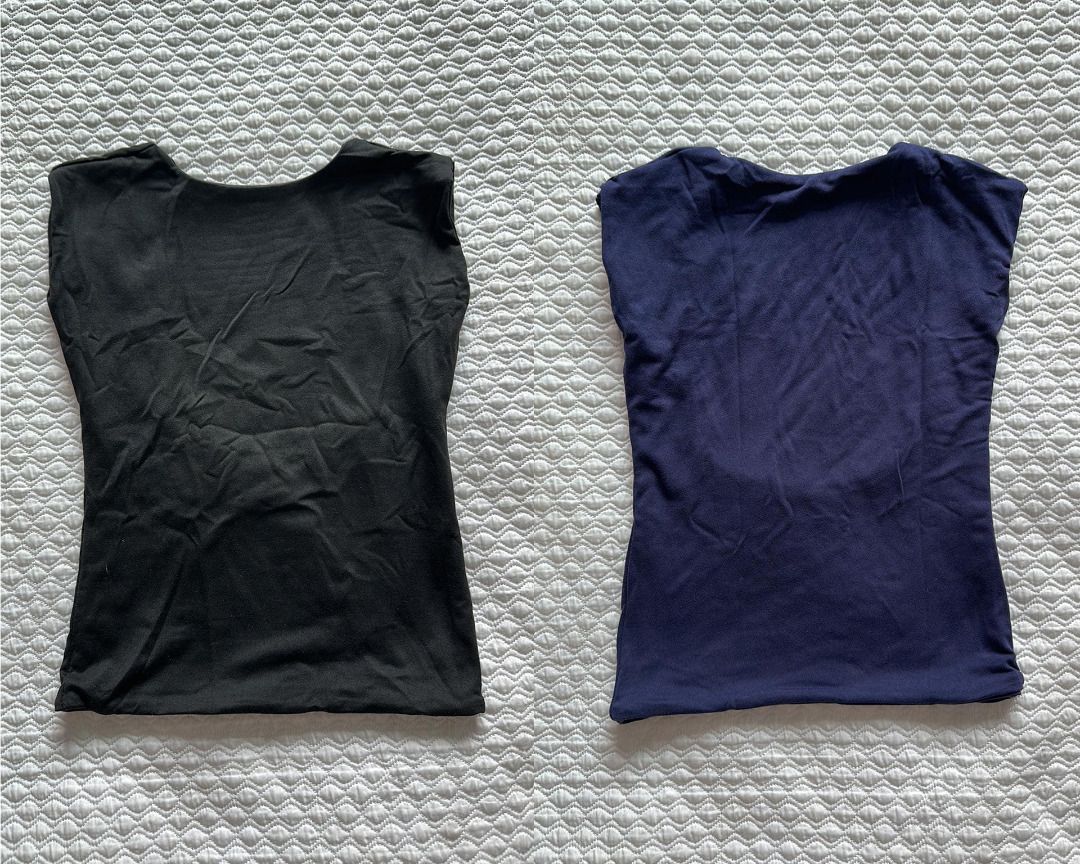 FHILAR (XS Set Bundle) Backless Boat Neck Top (Category: Sleeveless) located in Taguig. Submitted by ems07_ (Listing ID 1390287697, Image 1). Description: ✨Worn once! (just to try on then kept in plastic) ✨Sold as set only ℹ️RFS: Doesn't fit 💵MOP: GCash / Bank Transfer 📦MOD: SDD (Lalamove, Grab) or Meet-up (Makati) ⚠️SF: to be shouldered by buyer .
