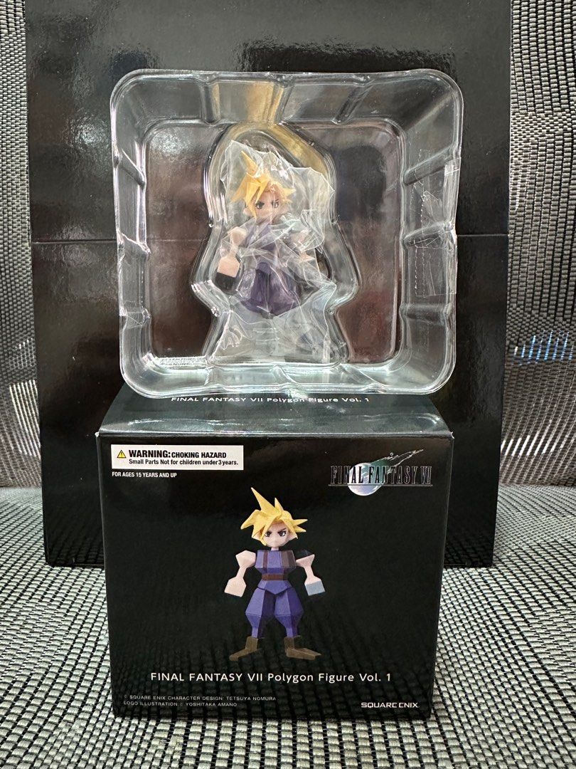 Final fantasy vii ff7 polygon figure cloud and soldier bundle (Category: Figurines & Statues) located in Manila. Submitted by viiinnnn (Listing ID 1390311930, Image 1). Description: Bundled only: Cloud and shinra soldier RFS: Duplicates For shipping only.