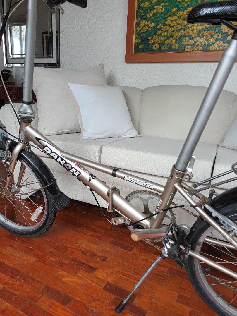 Folding bike - Dahon (Category: Bicycles) located in Manila. Submitted by momandpop.shop (Listing ID 1390326163, Image 2). Description: .