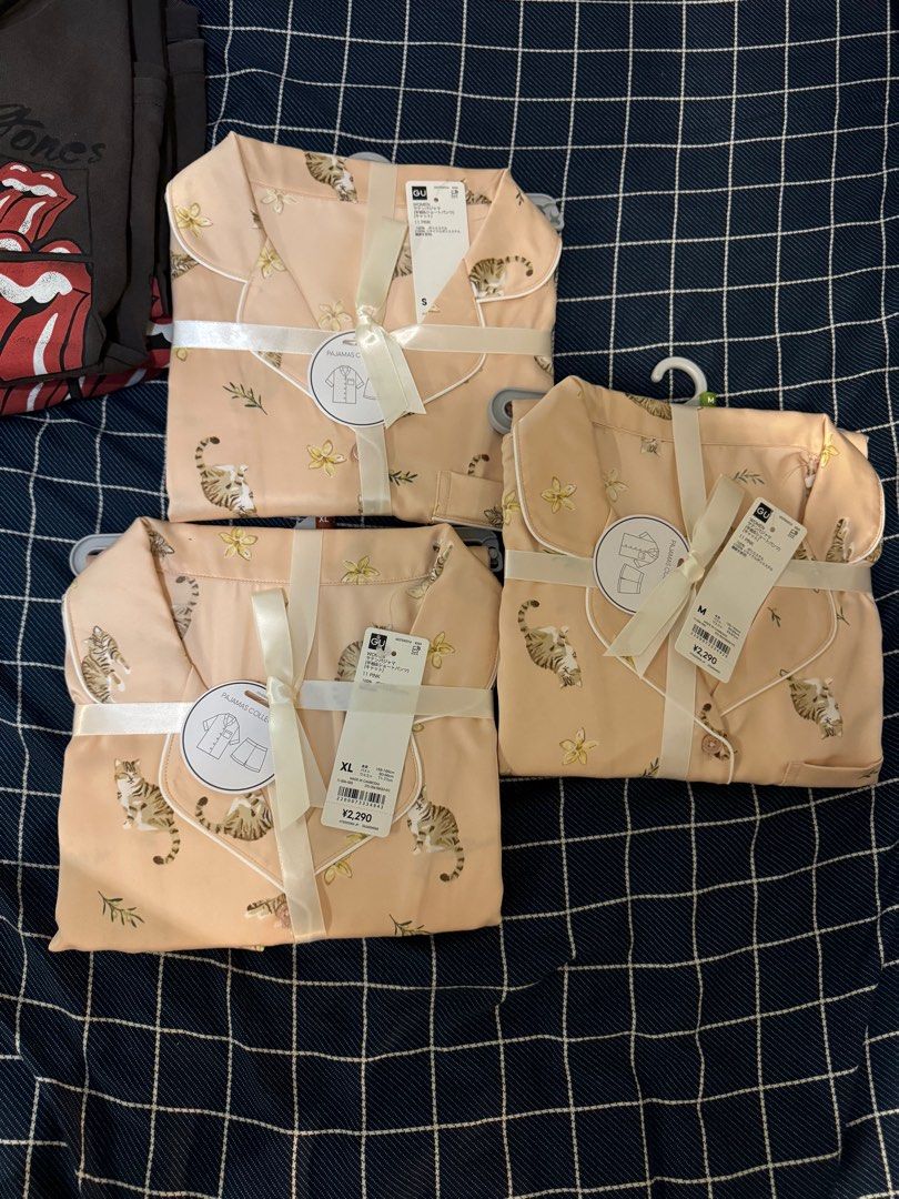 GU PAJAMA SET (Category: Undergarments & Loungewear) located in Dasmarinas. Submitted by preloved_brandedbackup (Listing ID 1390330545, Image 1). Description: ETA 9/5 Small Medium XL.