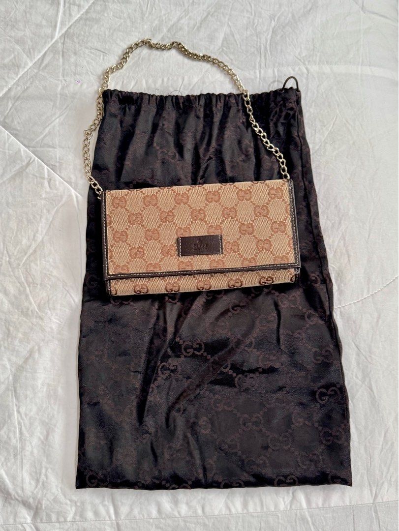 Gucci kili wallet bag (Category: Luxury Bags & Wallets) located in Rizal. Submitted by caintarizal2024 (Listing ID 1321282181, Image 1). Description: Gucci kili bag wallet Bought in Osaka Japan Issue check photos.