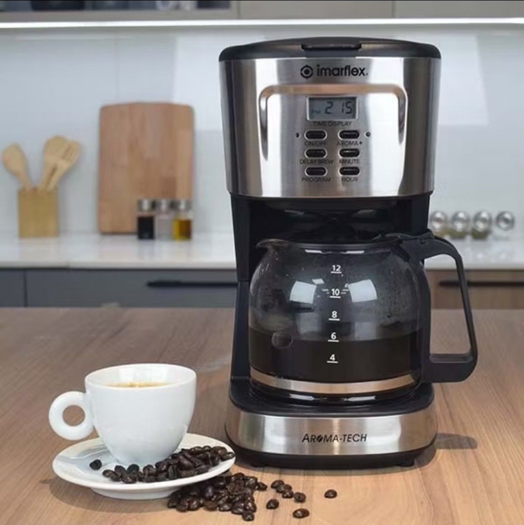Imarflex 12 Cups Coffee Maker Stainless Steel (Category: Coffee Machines & Makers) located in Pasay City. Submitted by glc08 (Listing ID 1390239458, Image 3). Description: .