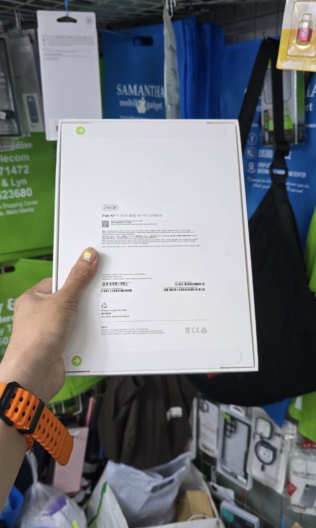 Ipad Air 7th Generation 256gb Wifi and Cellular (Category: iPad) located in Quezon City. Submitted by samanthaga21954 (Listing ID 1390374493, Image 3). Description: Air 7th Generation 256gb Wifi and Cellular Brandnew Sealed with Warranty Onhand Stock.