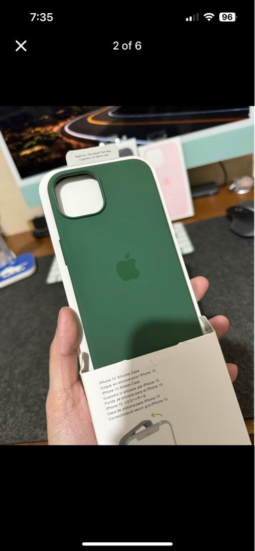 iPhone 13 Magsafe Silicone Case (Category: Cases & Sleeves) located in Manila. Submitted by mercedgret74092 (Listing ID 1390265789, Image 2). Description: Pm me.