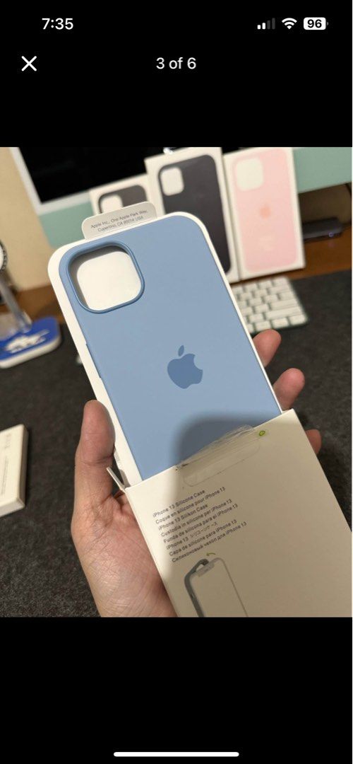 iPhone 13 Magsafe Silicone Case (Category: Cases & Sleeves) located in Manila. Submitted by mercedgret74092 (Listing ID 1390265789, Image 3). Description: Pm me.