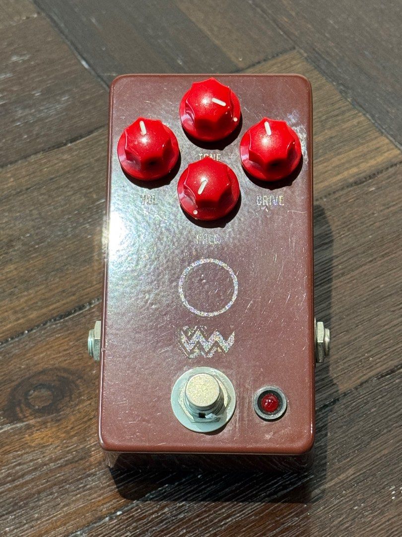 JHS Angry Charlie V2 Overdrive Distortion Guitar Pedal Marshall Brown ...