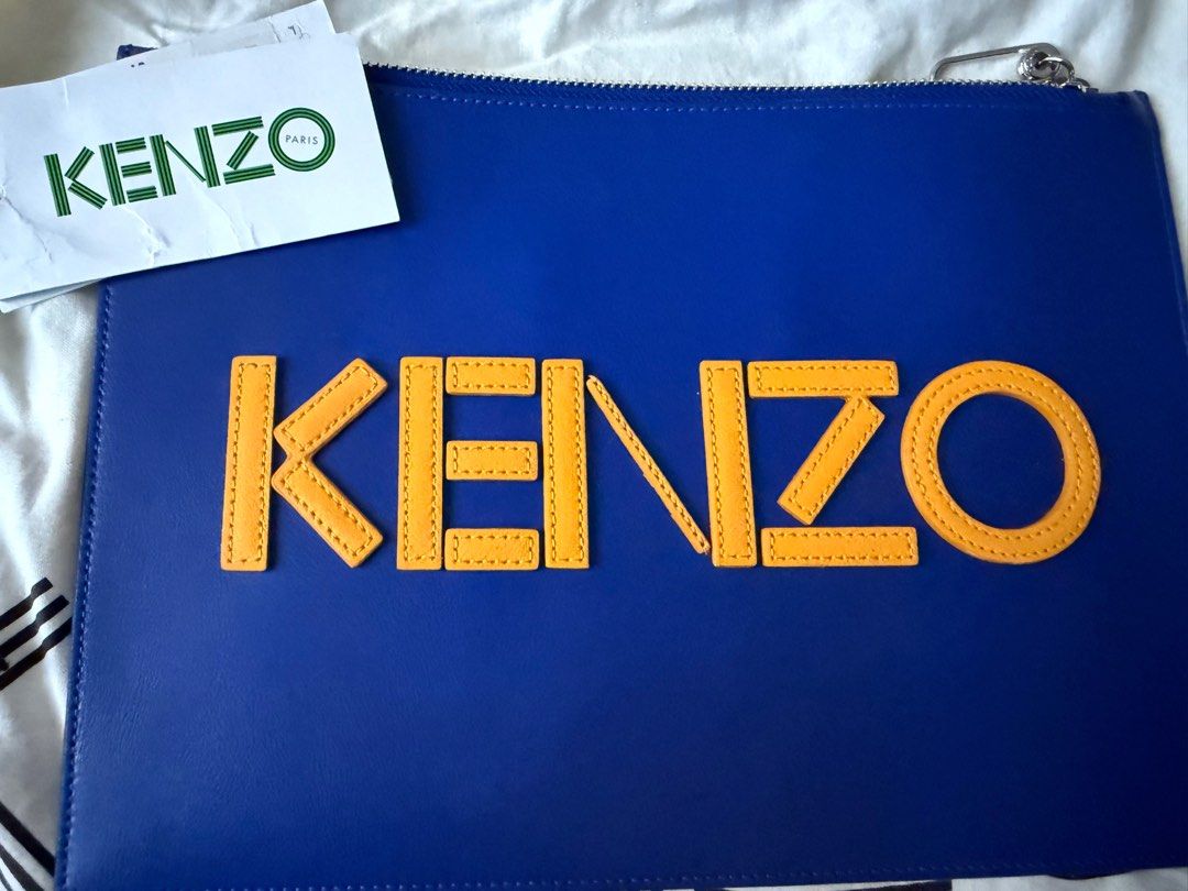 Kenzo Pouch / Clutch Bag (Category: Luxury Bags & Wallets) located in Manila. Submitted by fashion_alpha (Listing ID 1390233981, Image 1). Description: .