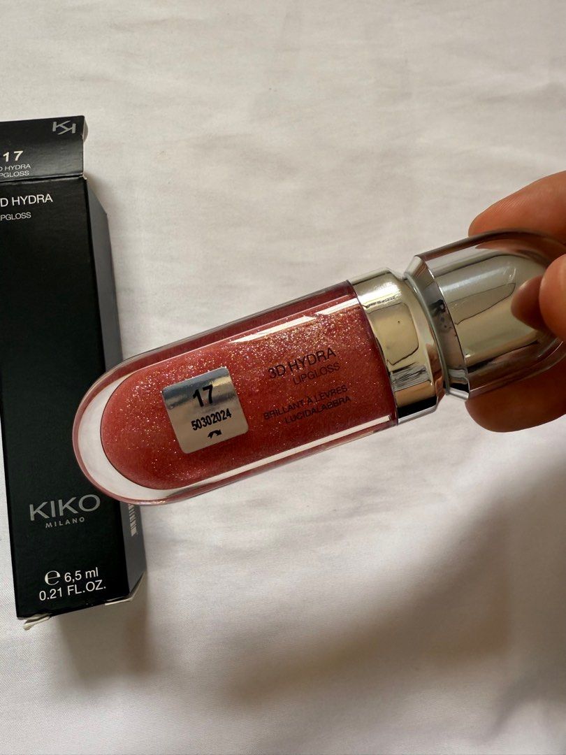 Kiko milano 3D hydra lipgloss (Category: Makeup) located in Las Pinas. Submitted by ashdsm (Listing ID 1390269892, Image 2). Description: Shade: 17 Used once.