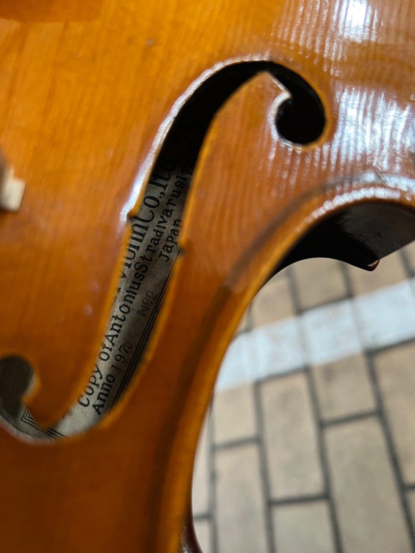 KisoSuzuki Violin No.9 anno1970 Kiso Suzuki 1970年No.9 小提琴4/4