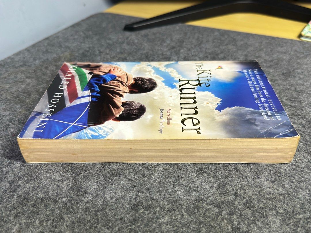 KITE RUNNER - Khaled Hosseini (Paperback) (Category: Storybooks) located in Kawit. Submitted by thenookofeli (Listing ID 1390351594, Image 2). Description: [PRELOVED OG] MOP: Gcash or Bank Transfer MOD: J&T, Lalamove or LBC LOC: Kawit,Cavite 🌸 These are preloved books but in good condition/intact pages. Please expect some minimal flaws such as foxing, tanning and other signs of usage. 🌸Willing to provide videos and more photos for condition che