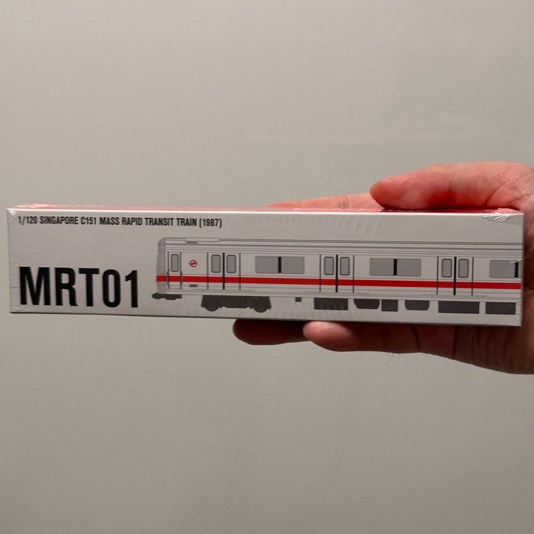 MC 1:120 MRT01 Singapore C151 Mass Rapid Transit Train (1987), Hobbies ...