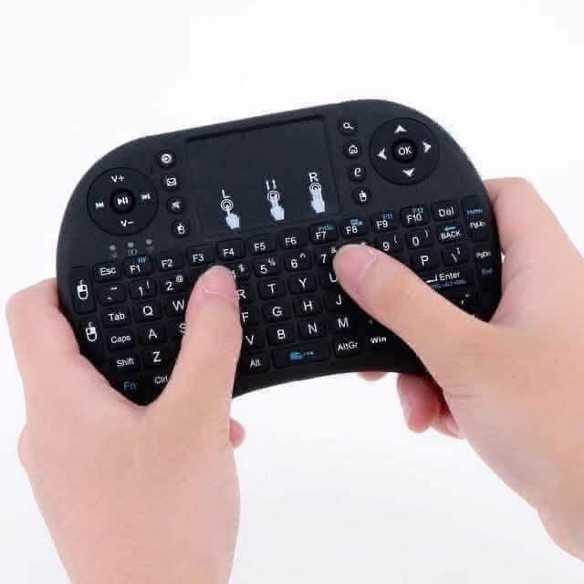 Mini i8 wireless touchpad keyboard CodeAC (Category: Computer Keyboard) located in Manila. Submitted by iliasjen (Listing ID 1390233365, Image 3). Description: .
