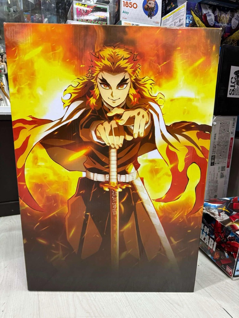 (N)開封品 袍有塵污 Jian Ke Studio GK Demon Slayer Kimetsu No Yaiba Rengoku ...