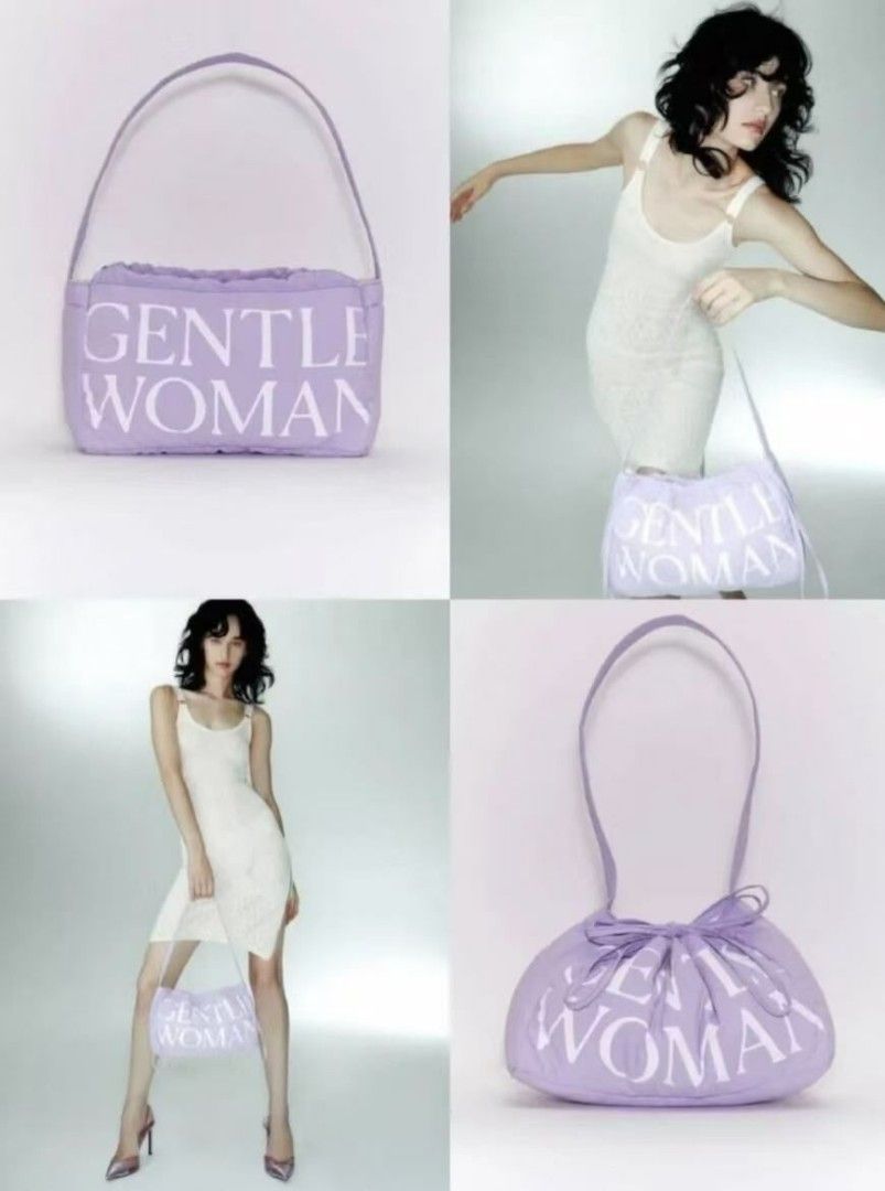 Original Gentlewoman Dumpling Purple (Category: Shoulder Bags) located in General Trias. Submitted by mco108 (Listing ID 1390283450, Image 2). Description: CLEARANCE SALE PO‼️ Original GENTLEWOMAN Bags with tags and QR code Last price Loc: General Trias Cavite MOP: Gcash MOD: Lalamove, J&T, or LBC.