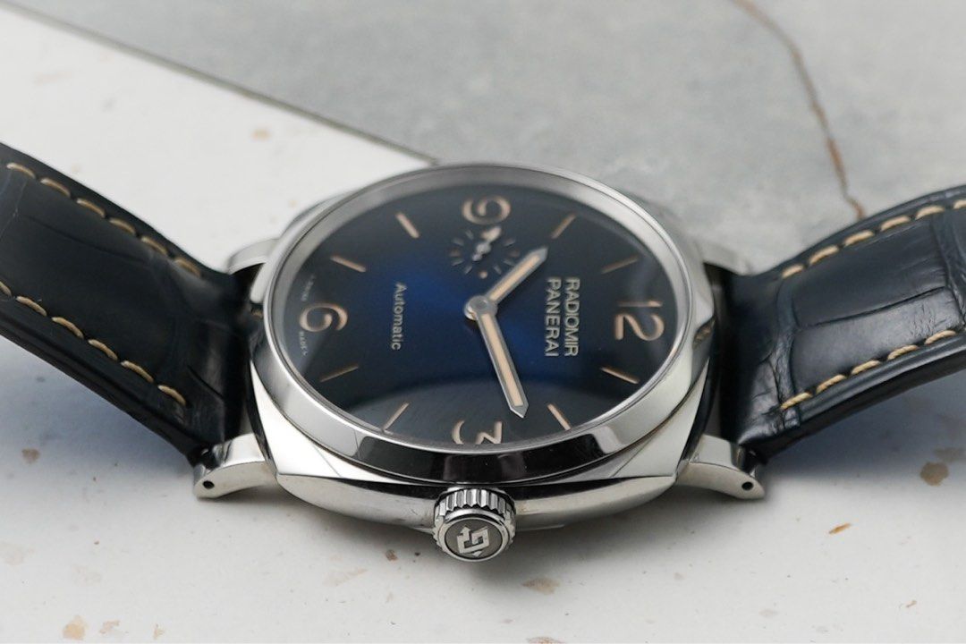 Panerai Radiomir Acciaio 1940 Days Automatic 42mm Blue PAM933