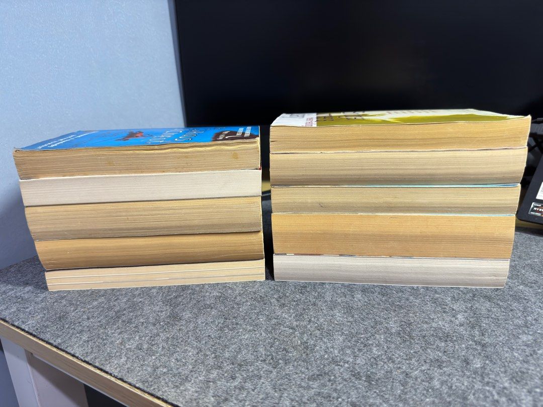 PAPERBACK BOOK BUNDLE/TAKE ALL (mixed genre) (Category: Storybooks) located in Kawit. Submitted by thenookofeli (Listing ID 1390349786, Image 3). Description: [PRELOVED OG] TAKE ALL - 300 php Mixed PB Bundle (Fiction & Nonfiction) MOP: Gcash or Bank Transfer MOD: J&T, Lalamove or LBC LOC: Kawit,Cavite 🌸 These are preloved books but in good condition/intact pages. Please expect some minimal flaws such as foxing, tanning and other signs of usage. 