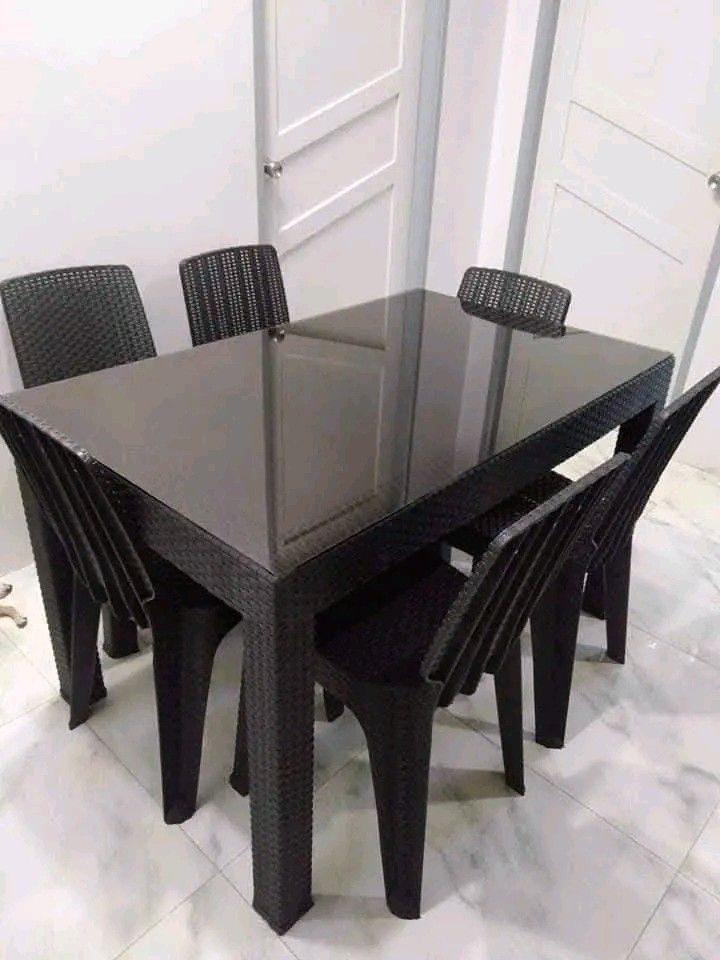 PLASTIC RATTAN TABLE AND CHAIRS (Category: Tables & Sets) located in Quezon City. Submitted by masculino (Listing ID 1390322380, Image 1). Description: ‼️RATTAN SET TABLE AND CHAIRS‼️ ‼️AVAILABLE,ONHAND! SALA SET 📍BRAND NEW☑️ 📍DIRECT TO BODEGA☑️ 📍BODEGA PRICE☑️ 📍OUTDOOR/INDOOR USED!📍 ‼️AVAILABLE‼️ 2 SEATERS 24X30 4 SEATERS 24X38 6 SEATERS 30X48 8 SEATERS 36X60 W/GLASS OR WITHOUT TOP GLASS ARE AVAIL.!!☺️ 📍OPEN FOR PICK UP / CASH ON DELIVERY 