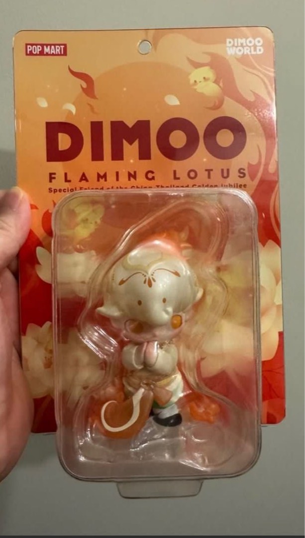 【Thailand Exclusive】DIMOO Flaming Lotus Dimoo Flaming Lotus Unboxing From Thailand | TikTok