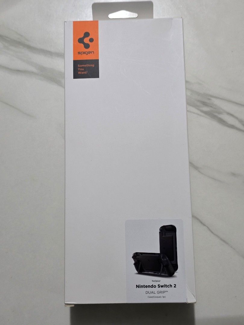 Spigen Nintendo Switch 2 Dual Grip case (Category: Cases & Covers) located in Angeles City. Submitted by celestialbody (Listing ID 1390326674, Image 2). Description: Nintendo Switch 2 Dual Grip Case Used once 1200.00 Ok with swap add cash ako sa Fantasy Life or Donkey Kong Bananza Super Mario Odyssey metro manila (bgc, Mrt stations) pampanga tarlac.