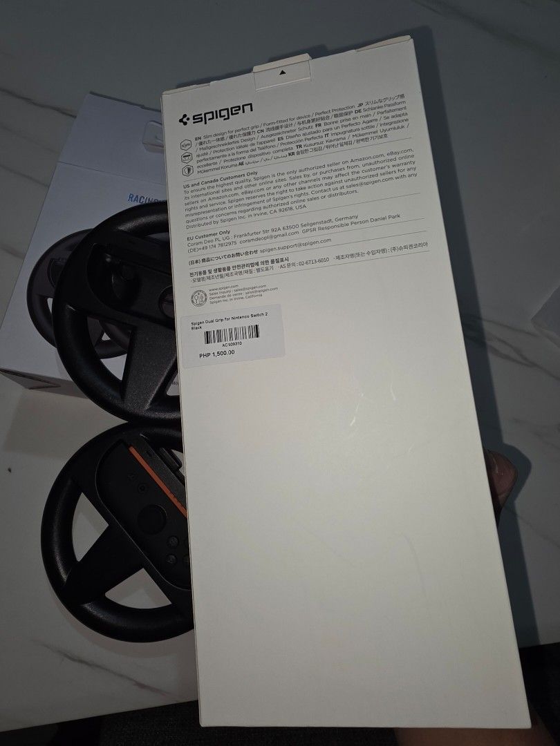 Spigen Nintendo Switch 2 Dual Grip case (Category: Cases & Covers) located in Angeles City. Submitted by celestialbody (Listing ID 1390326674, Image 3). Description: Nintendo Switch 2 Dual Grip Case Used once 1200.00 Ok with swap add cash ako sa Fantasy Life or Donkey Kong Bananza Super Mario Odyssey metro manila (bgc, Mrt stations) pampanga tarlac.