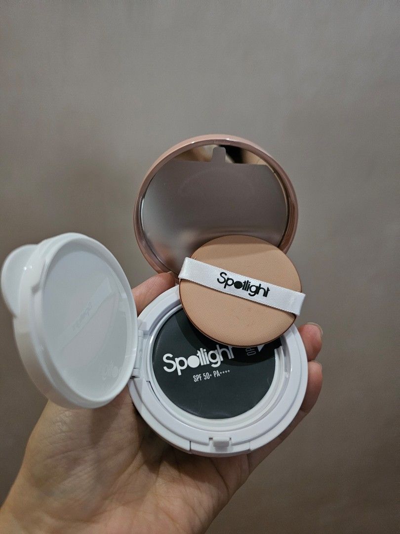 Spotlight Serum Cushion Foundation (Category: Makeup) located in Quezon City. Submitted by ads_bumblebee (Listing ID 1390324167, Image 3). Description: .