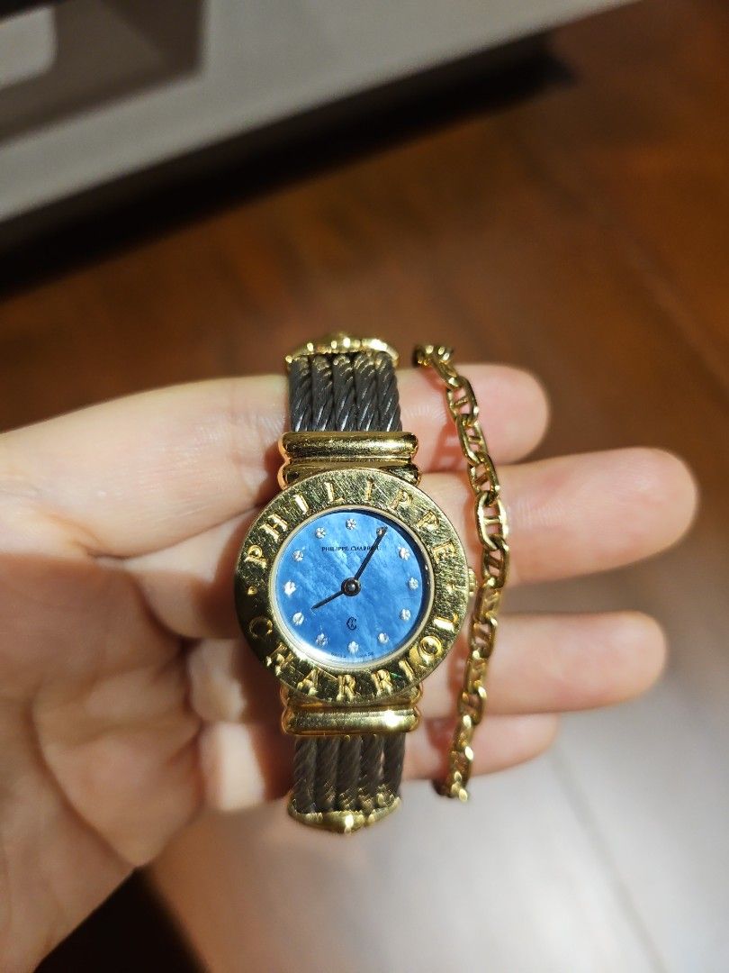 St tropez icon 24.5mm (Category: Luxury Watches) located in Pasay City. Submitted by mitchsy15 (Listing ID 1390350563, Image 1). Description: watch only. with 12 diamond dial, yellow gold. quarts.