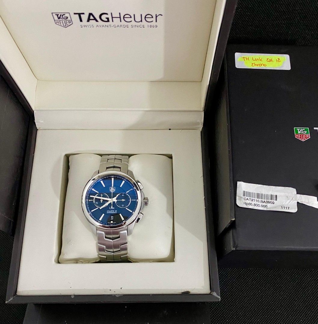 Tag Heuer Link Calibre 18 Cat2110 Đồng Hồ Tag Heuer Link Calibre