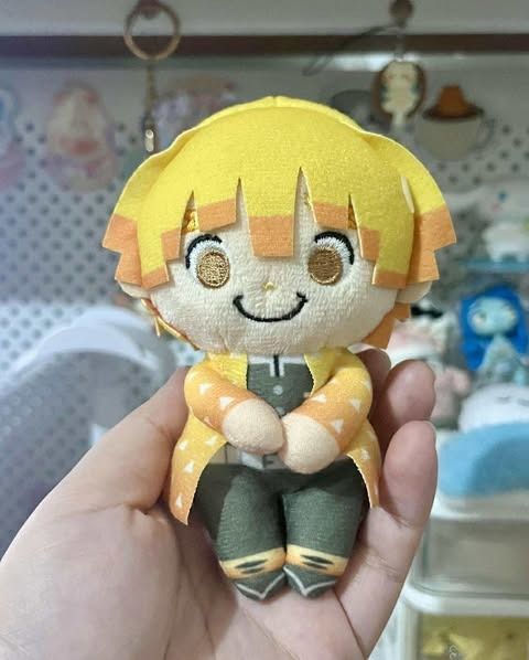 T-Arts Demon Slayer Zenitsu Plush (Category: Plushies & Soft Toys) located in Bocaue. Submitted by ekaaam (Listing ID 1390405505, Image 1). Description: WYSIWYG Please manage your expectation as this is already 2nd hand.