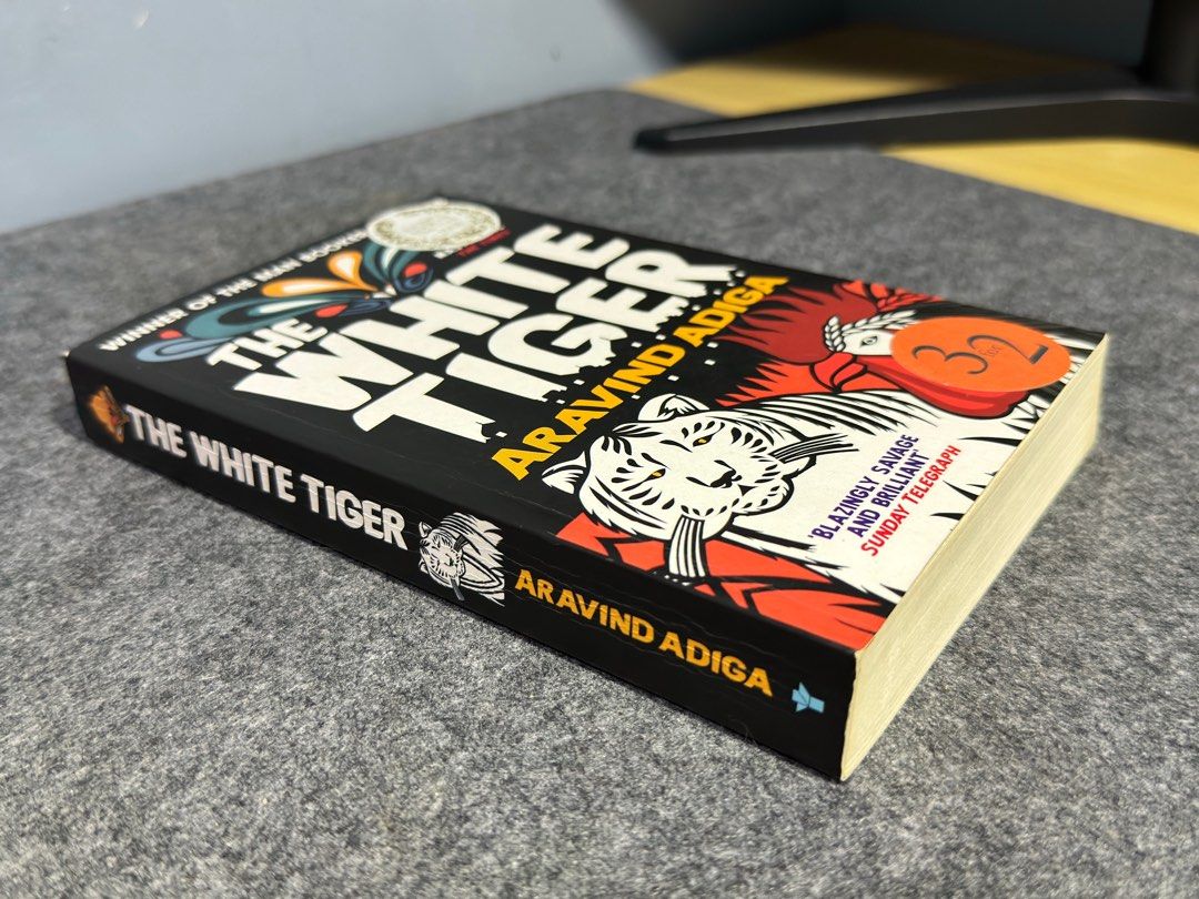 THE WHITE TIGER by Aravind Adiga (Category: Storybooks) located in Kawit. Submitted by thenookofeli (Listing ID 1390352627, Image 2). Description: [PRELOVED OG] MOP: Gcash or Bank Transfer MOD: J&T, Lalamove or LBC LOC: Kawit,Cavite 🌸 These are preloved books but in good condition/intact pages. Please expect some minimal flaws such as foxing, tanning and other signs of usage. 🌸Willing to provide videos and more photos for condition check. 🌸 Pl