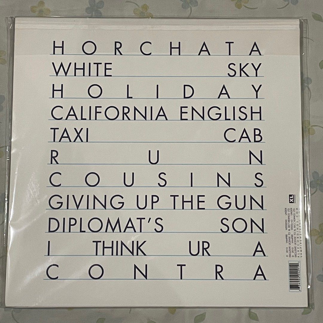 Vampire Weekend - Contra Vinyl (Category: Vinyls) located in San Juan City. Submitted by hobbydump (Listing ID 1390336443, Image 2). Description: VAMPIRE WEEKEND CONTRA FROM USA RFS: Quitting Message for inquires, shipping & payment methods.
