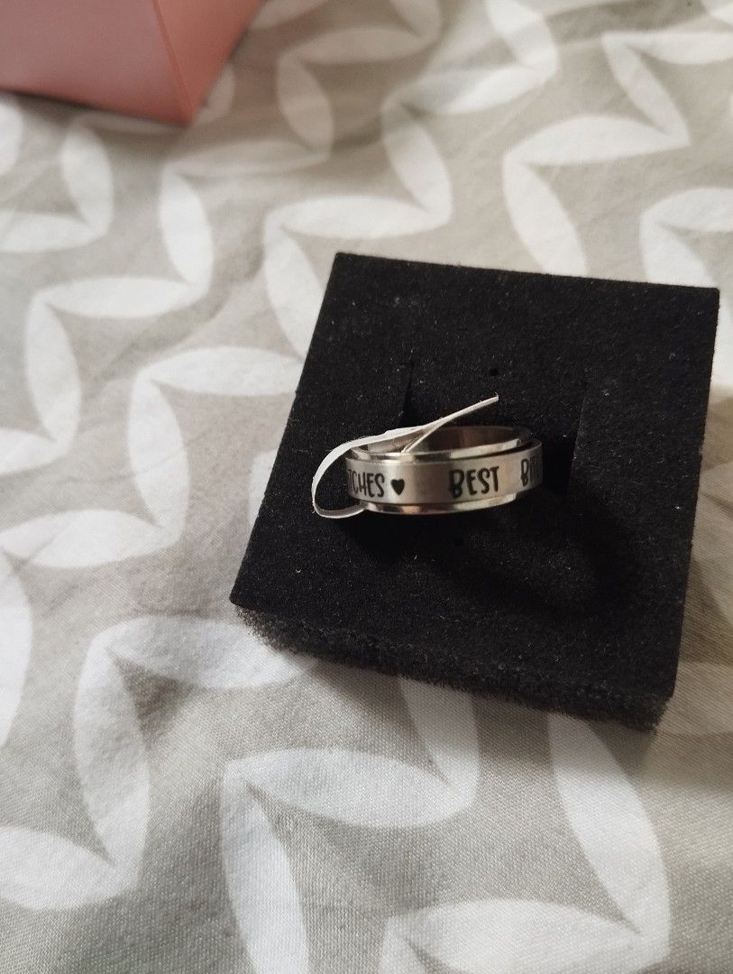 Women Ring "Best Bitches" Size#6 (Category: Rings) located in Quezon City. Submitted by plutus08 (Listing ID 1390292933, Image 3). Description: Women Ring "Best Bitches" Size#6.
