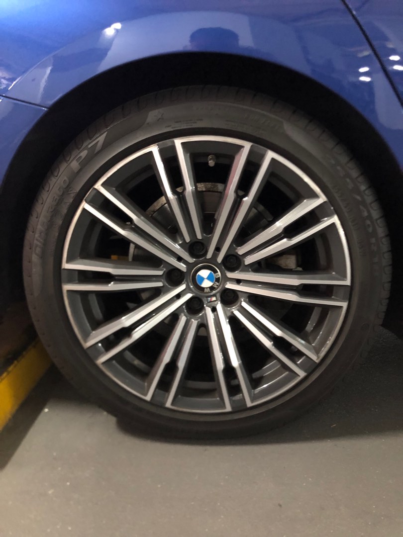 WTS: BMW 3 Series G20 M-Sport original rims with tyres, Car Accessories ...