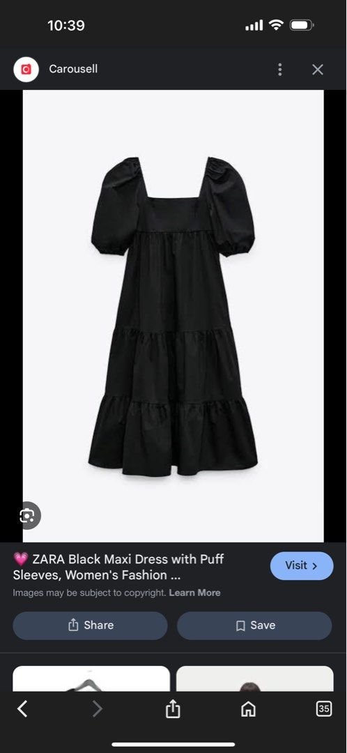 Zara Poplin (last price posted) (Category: Dresses) located in Cabuyao City. Submitted by arral (Listing ID 1390245888, Image 3). Description: Ganda nito, last price posted.