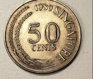 The Singapore Mint 50周年記念コイン　美品 The Singapore Mint 50周年記念コイン