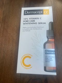 (包易寄取,限時特價,只有1支)Dermacept 維他命C10草本零毛孔美白精華15ml64242313166339110