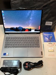 True 95% New Lenovo Thinkbook 13s G2 ITL, 11th Gen i7-1165G7, 16GB, Brand New 512GB SSD, 13.3-inch IPS, Original Lenovo Win10 Home, New Laptop Bag.64235362809986110