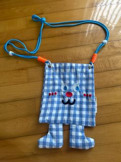 適合去旅行影相✨可愛格紋卡通斜孭袋64236132592259110