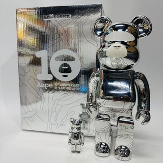 BE@RBRICK FLOR@ SILVER 400％ BE@RBRICK SERIES 50