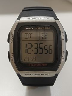 全新 Casio W-96H 電子錶 10年電池 50米防水64239724053378110