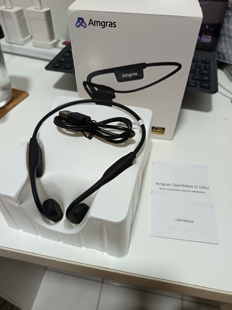 Amgrass OpenMeta III Ultra (Black), Audio, Earphones on Carousell