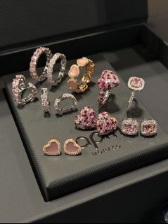 APM Monaco 粉色系列 全套首飾  節日限量版64225406049922110