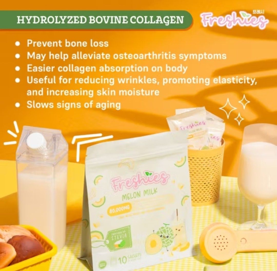 AUTHENTIC FRESHIES AVOCADO MILK COLLAGEN + GLUTA (Category: Health Food, Drinks & Tonics) located in Caloocan City. Submitted by Trendy_Sulit_Deals (Listing ID 1207111856, Image 2). Description: Authentic Freshies Avocado Collagen Just P305 per box with 10sachets ✅️ For Beautiful skin ✅️ For healthy glowing Skin ✅️ For Brighter Skin ✅️ Anti oxidant ✅️ Feel and look fresh all day Freshies Avocado Milk Collagen Glutathione Drink Get healthier glowi