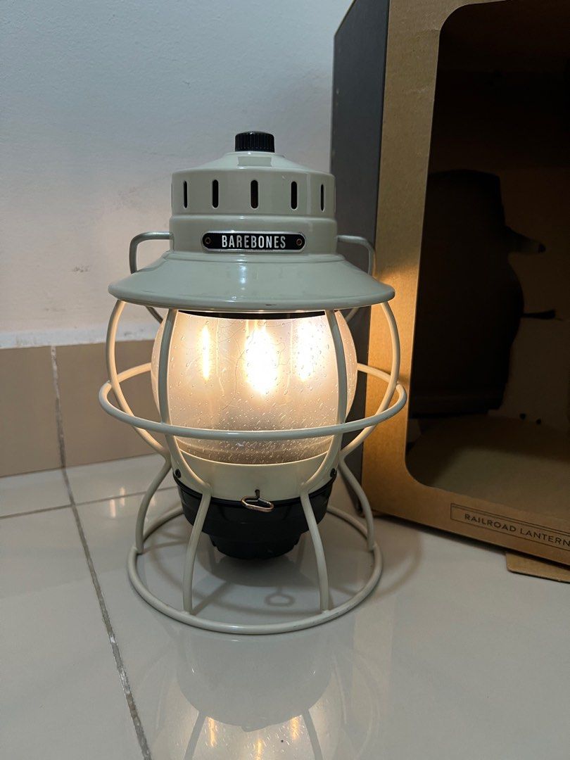 Barebones lantern (Category: Outdoor Furniture) located in Petaling Jaya. Submitted by q8824663 (Listing ID 1393696384, Image 3). Description: - camping lamp - decoration Original Barebones Lantern Lamp.